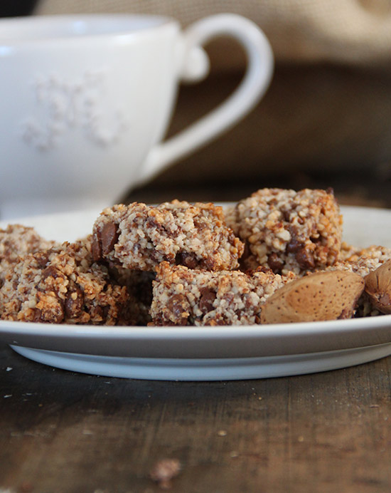 Recette de rochers aux amandes et pépites de chocolat au lait