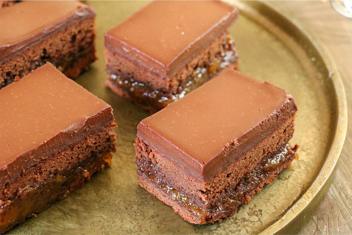 Recette de Sachertote au chocolat et aux abricots