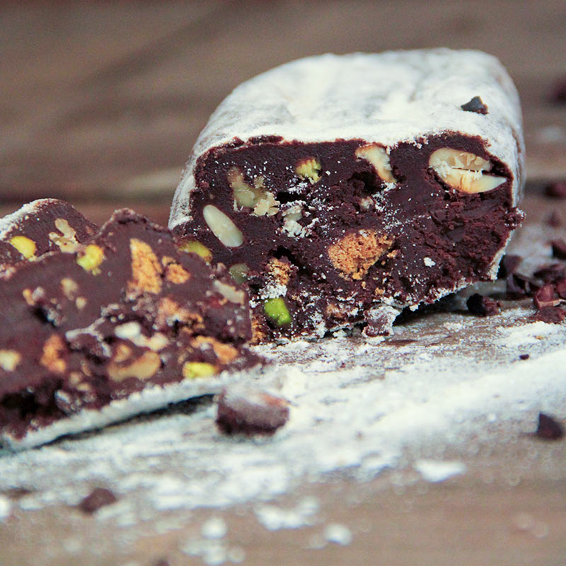 Recette de saucisson au chocolat