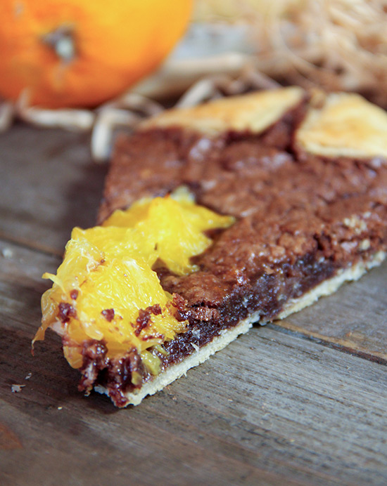 Recette de tarte au chocolat et à l'orange