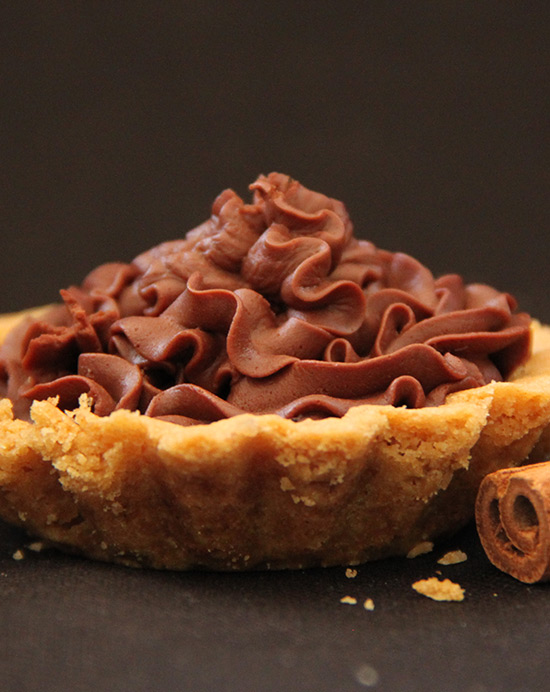 Recette de tartelettes au chocolat et au speculoos
