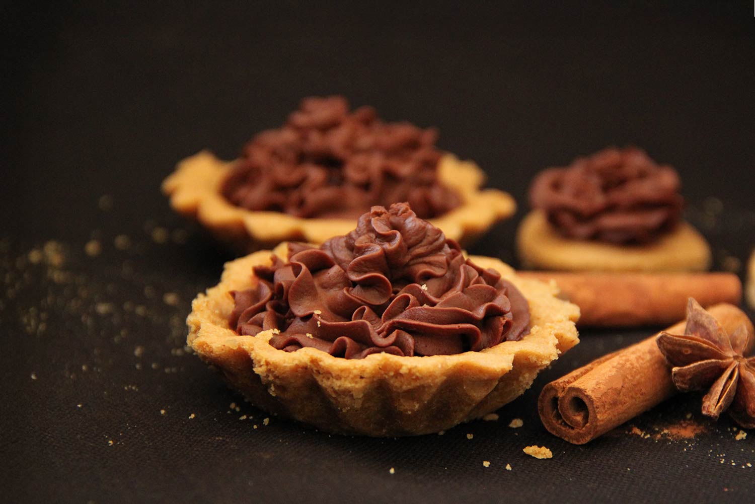 Recette de tartelettes au chocolat et au speculoos