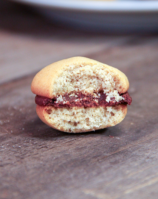Recette de whoopies au chocolat au lait et aux épices