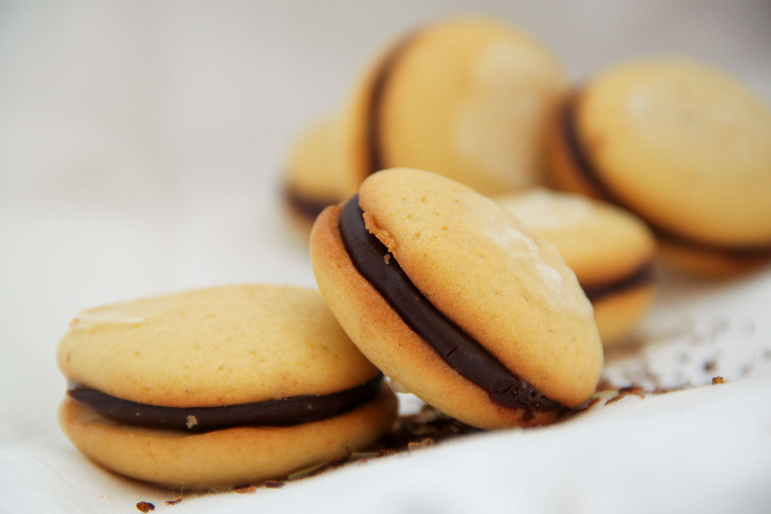 Recette de whoopies au chocolat et à la bergamote