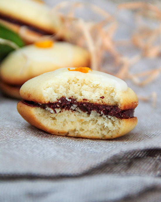 Recette de whoopies au chocolat et à la fleur d'oranger