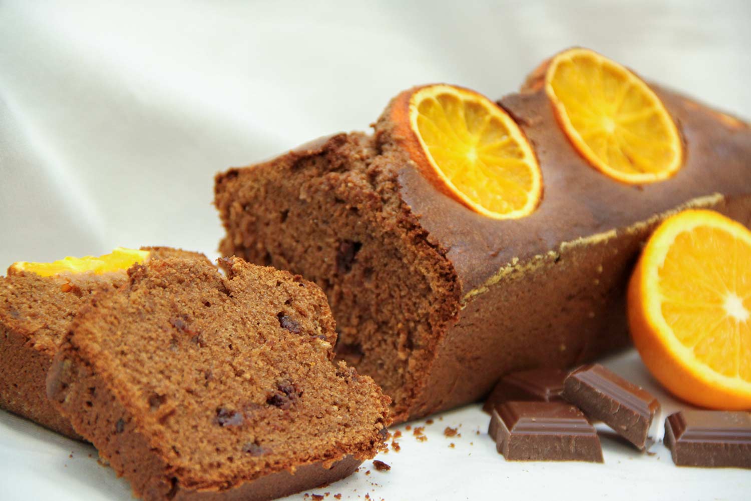 Recette de cake au chocolat au lait et à l'orange
