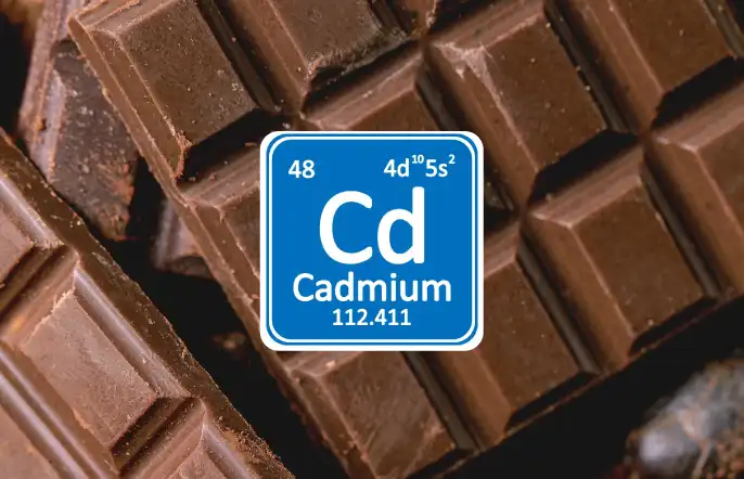 Cadmium, un métal lourd présent naturellement dans le chocolat