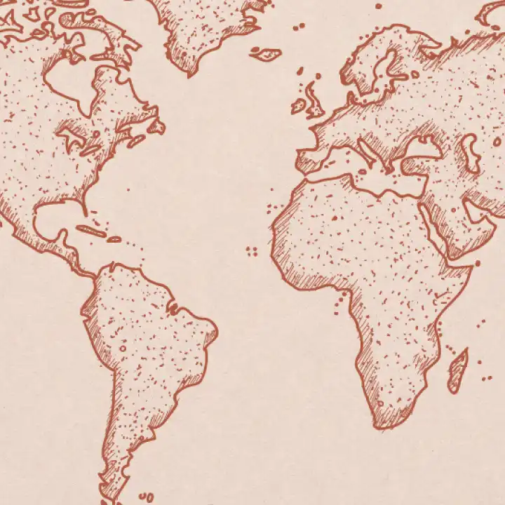 Carte origines cacao