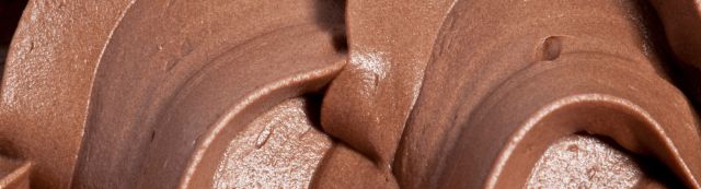 Texture de mousse au chocolat