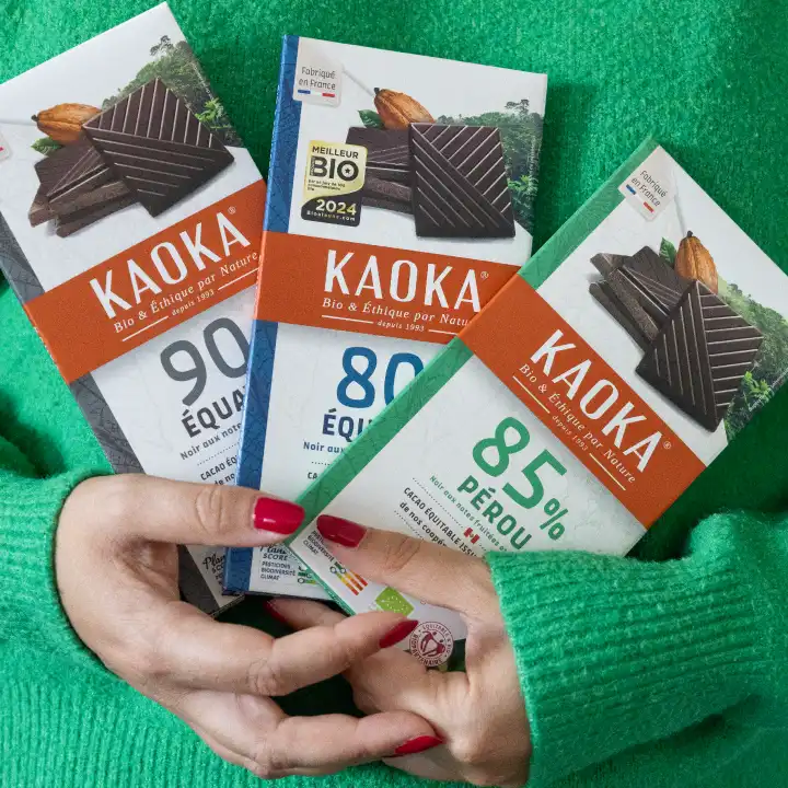 Kaoka refuse le mass balance et donne en toute transparence les origines de ses chocolats