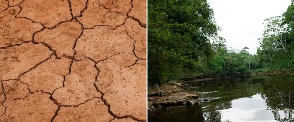 Sécheresses et inondations, causes directe d'el nino